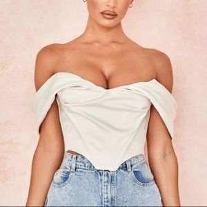 House of CB Silva corset top